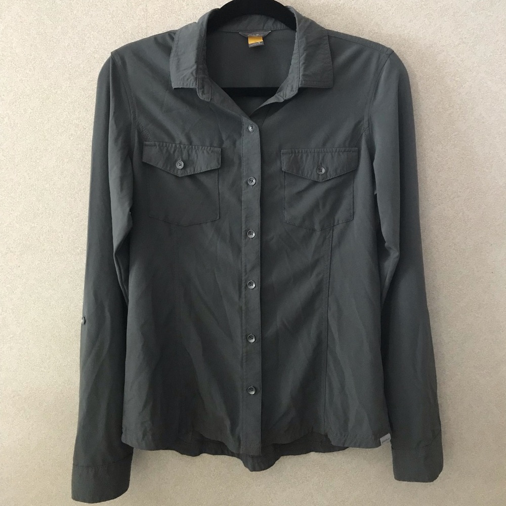 Eddie Bauer button up blouse